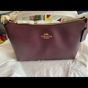NWT Coach 80058 Crossgrain Leather Lewis